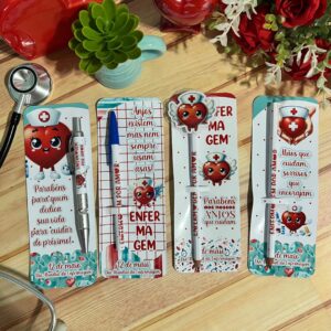 Card + caneta- Enfermagem