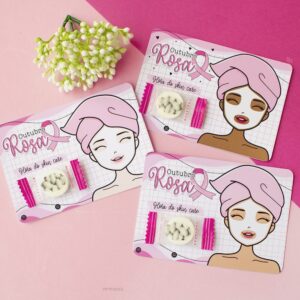 Card + Toalha comprimida