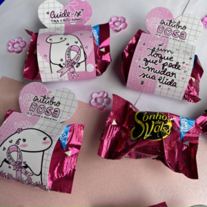 Bombom outubro rosa