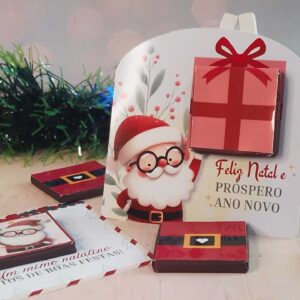 card com chocolate talento