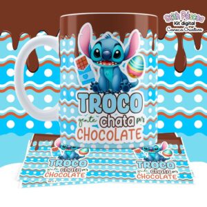Caneca Personalizada- Páscoa Stitch 02